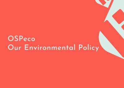 OSPeco – Our environmental Policy